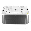 Freestanding acrylic outdoor swimming pool hot tub